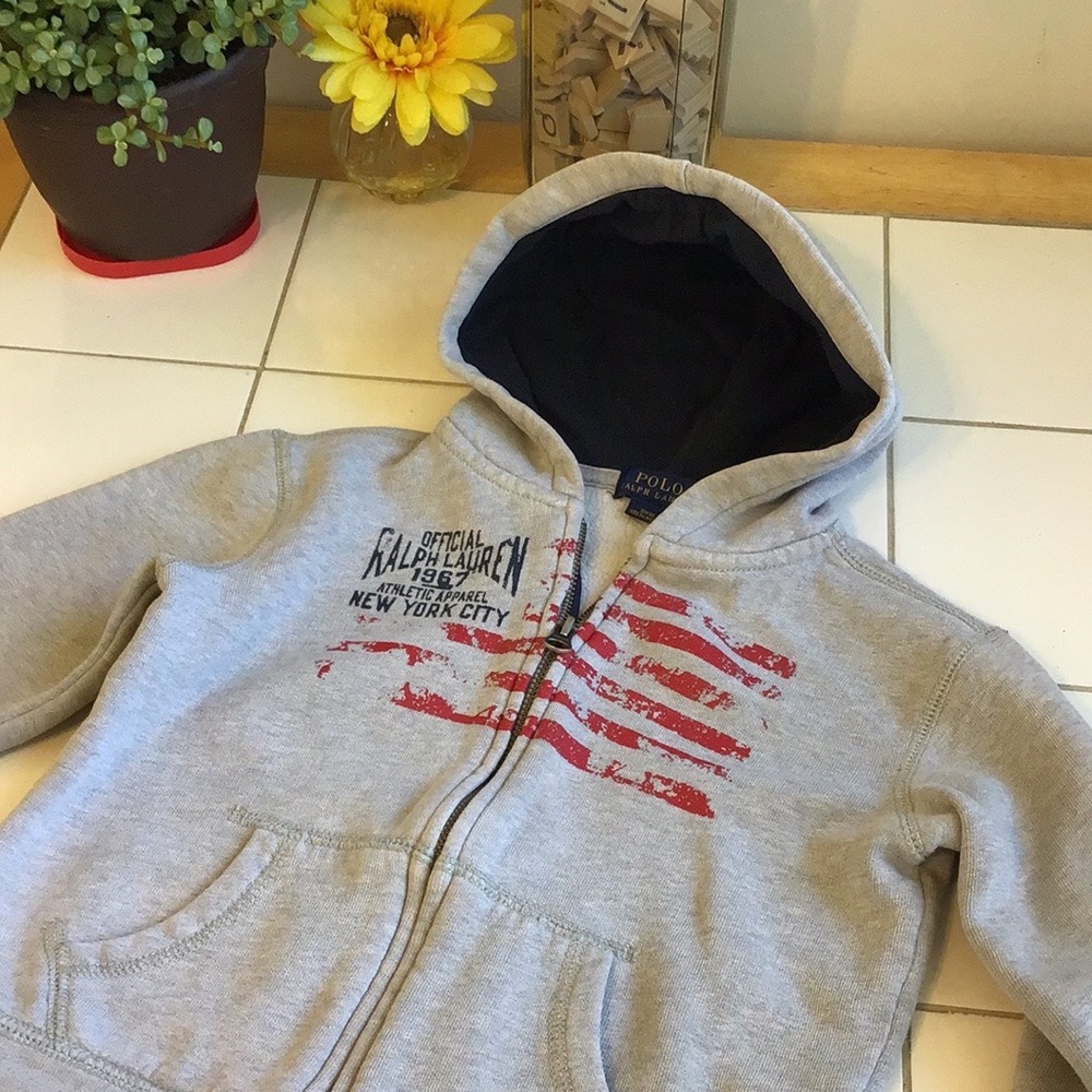 ‘Polo by Ralph Lauren’ Kid’s Hooded Jacket